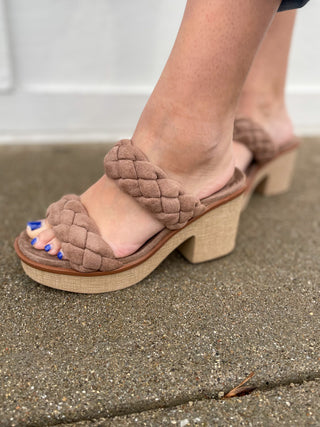 Monica Braided Heels