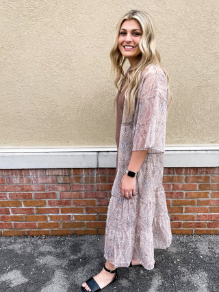 So Unreal Printed Kimono