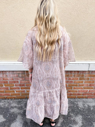 So Unreal Printed Kimono