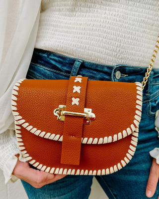 Camel Rowan Crossbody