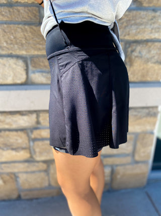 Jungle Perforated Skort