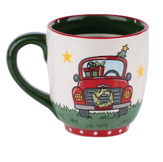 Christmas Y'all Truck Mug