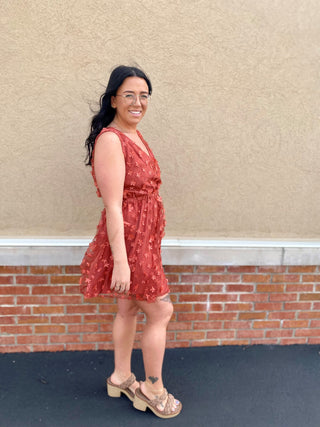 On My Own Floral Dress