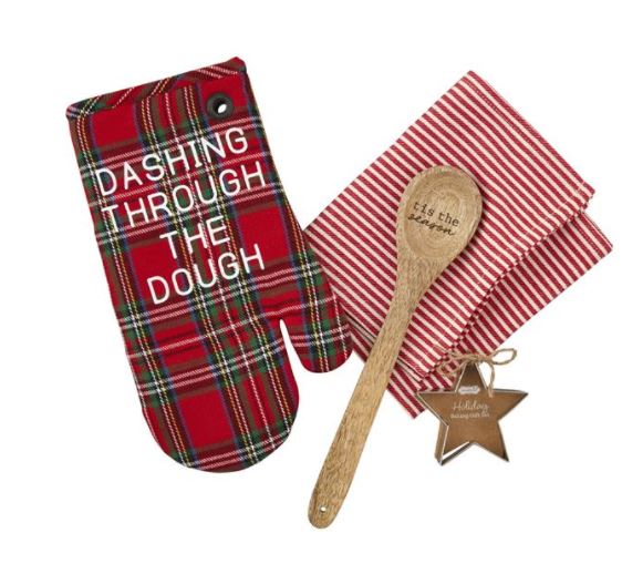 Dashing Oven Mitt Towel Set