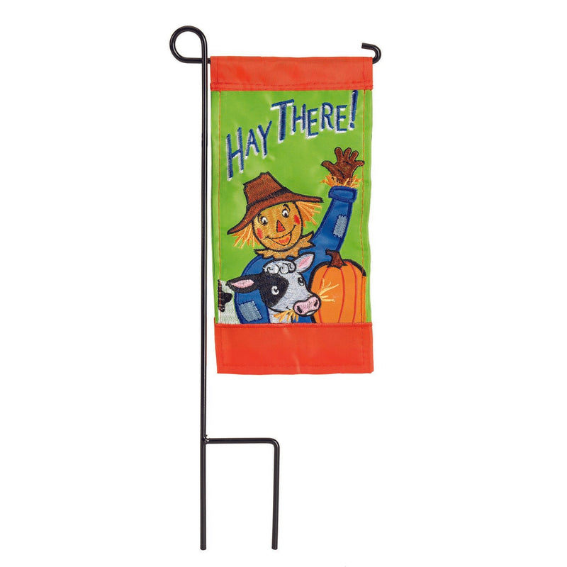 Scarecrow Mini Garden Flag