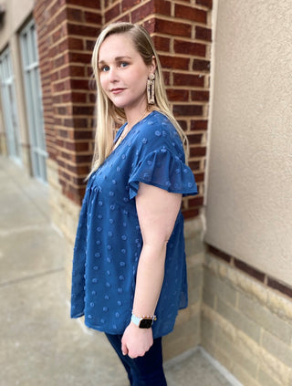 Deep Sunset Top - Curvy