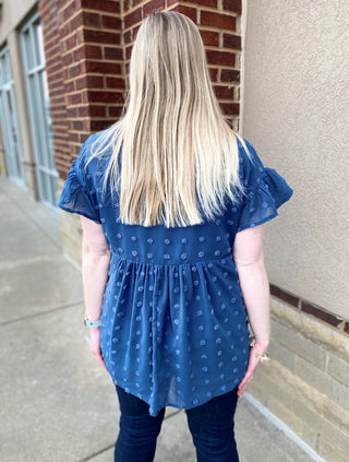 Deep Sunset Top - Curvy