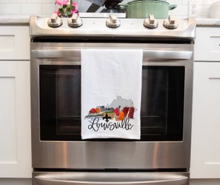 Louisville ATT Tea Towel