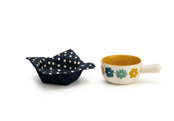 Floral Bowl Cozy Set