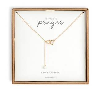Gold Double Heart Necklace