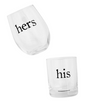 His & Hers Glass Set