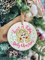 Holly Dolly Ornament