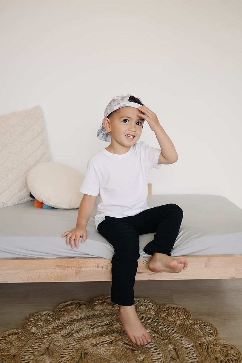 White Camo Cash & Co Hat - Kids