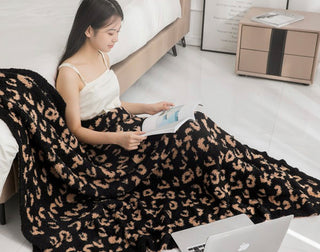 On a Cloud Leopard Blanket (More Colors)