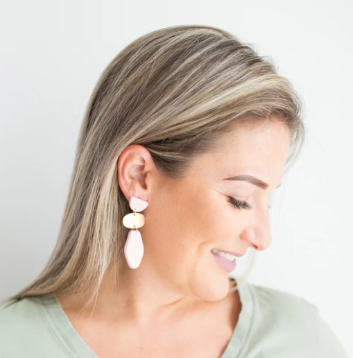 Jenna Pink Earrings