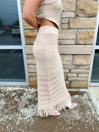 Coastal Crochet Skirt