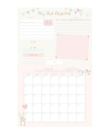 LittleLove First Year Calendar