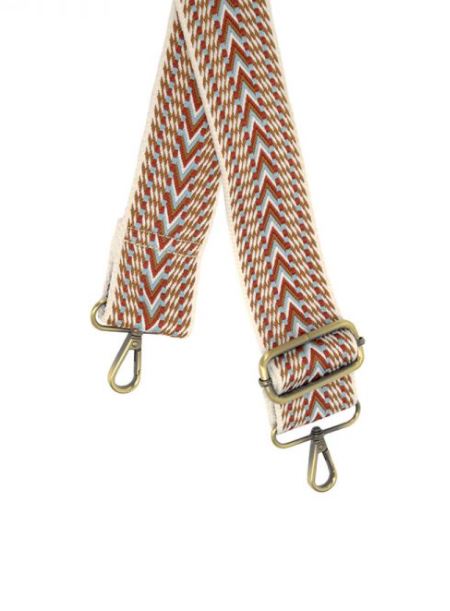 Lt. Blue Chevron Purse Strap