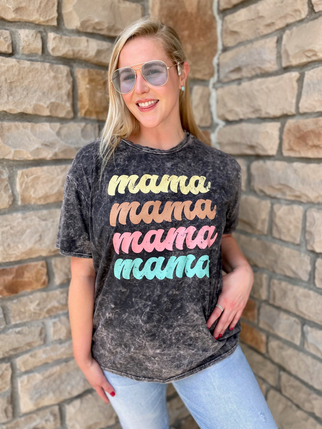 Mama Mineral Washed Tee