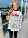 Merry Hi-Lo Sweatshirt