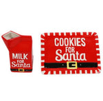 Milk Carton & Cookie Plate