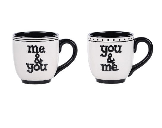 Mr Mrs Mug Set