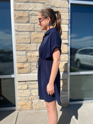 A Radiant Sky Dress