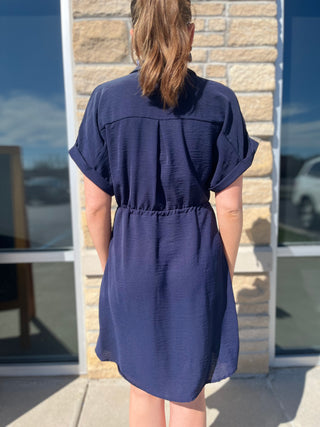A Radiant Sky Dress