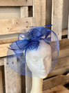 Navy Loop Fascinator