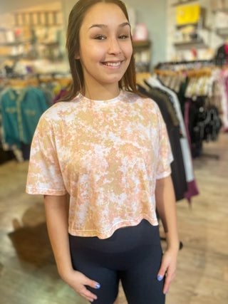 Ink Blot Crop Tee