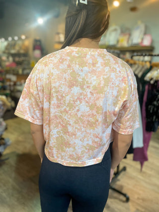 Ink Blot Crop Tee