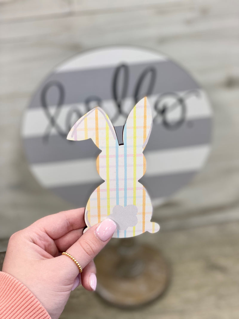 Plaid Bunny 5" Attachment