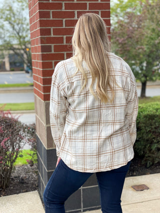 Breaking Routine Plaid Jacket