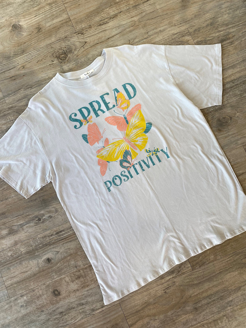 Spread Positivity Graphic Tee