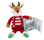 Reindeer Plush With Book