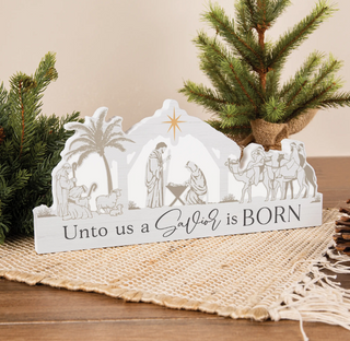 Savior is Born Sign