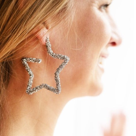 Shine Bright Silver Earrings