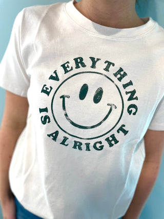 Alright Smile Graphic Tee