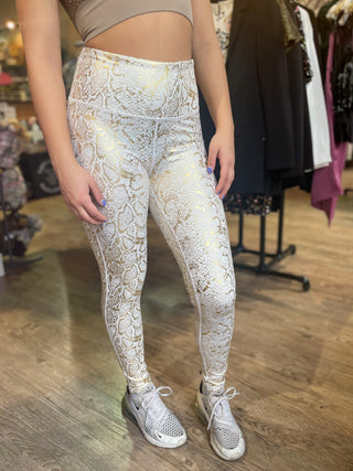 Snake Print Highwaist Leggings