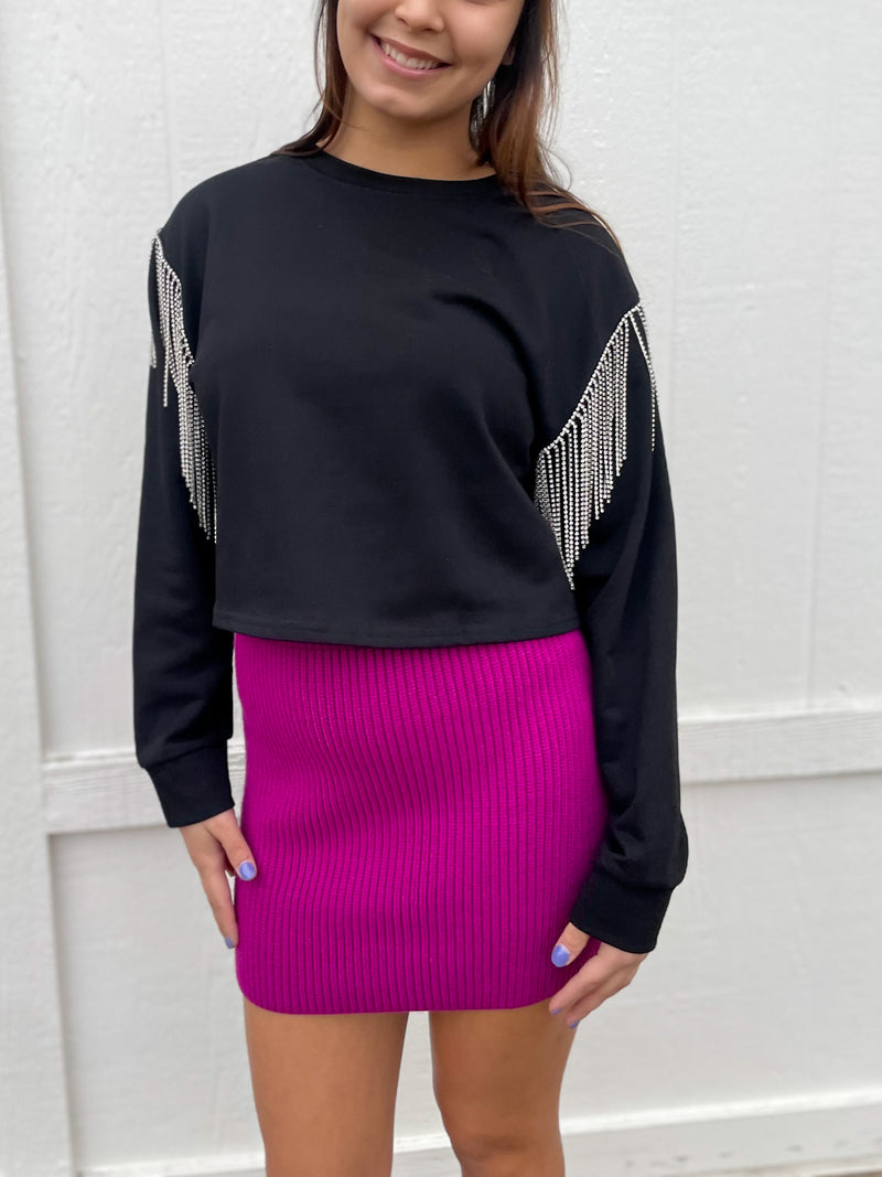 Rock Solid Sweater Skirt