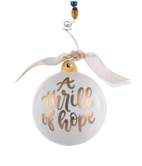 Thrill Of Hope Ornament