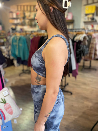 Watercolor Leaves Bra