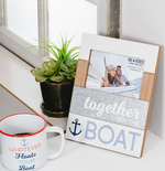 Together On Boat Frame