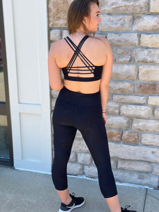 Floral Cropped Legging