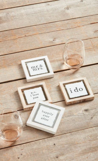Wedding Coaster Set
