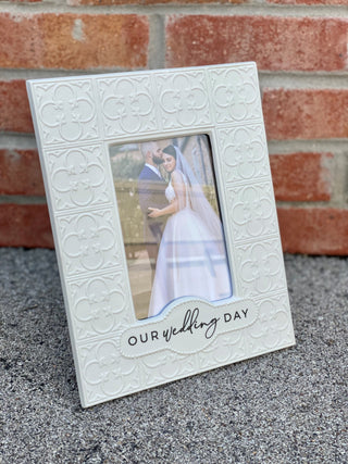 Our Wedding Day Frame