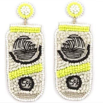 White Claw Earring Lime